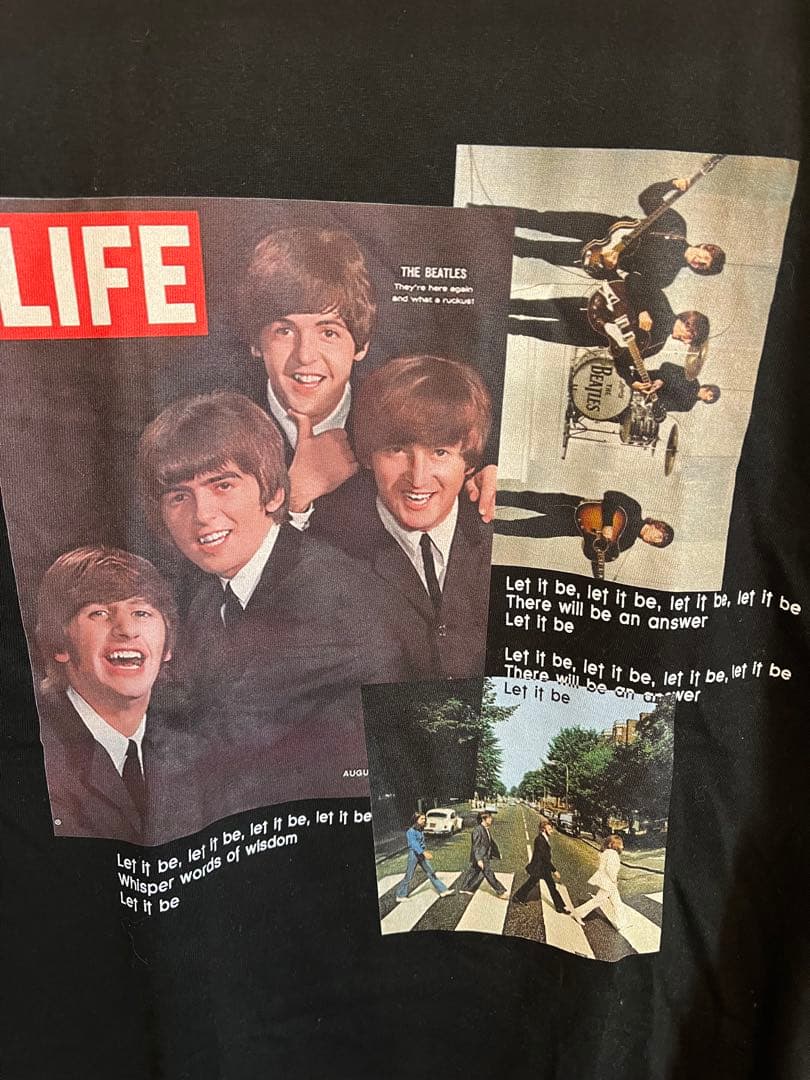 Beatles ビートルズ バンドTシャツ　サイズＬ