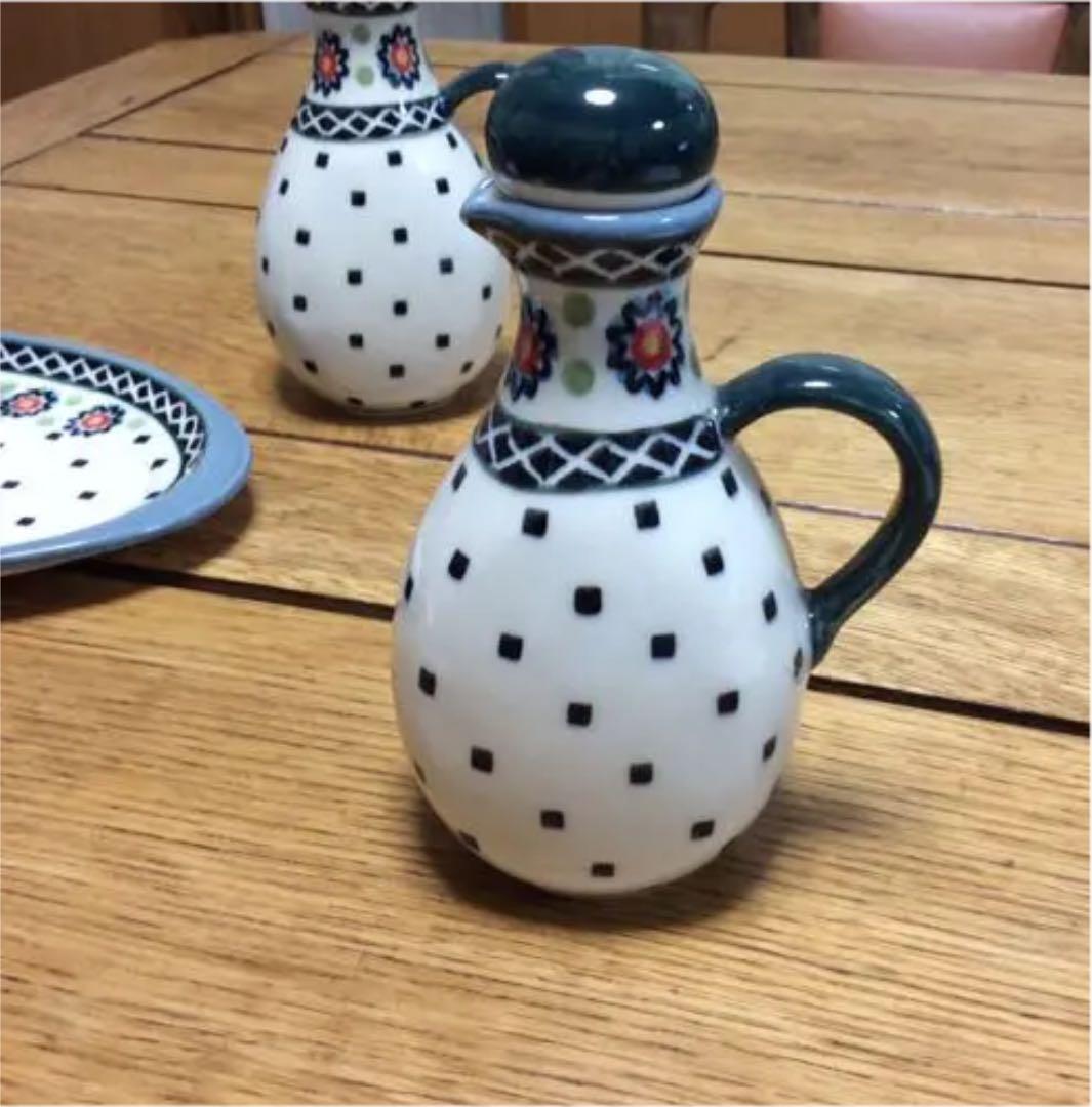 ポーランド食器☆卓上調味料セット