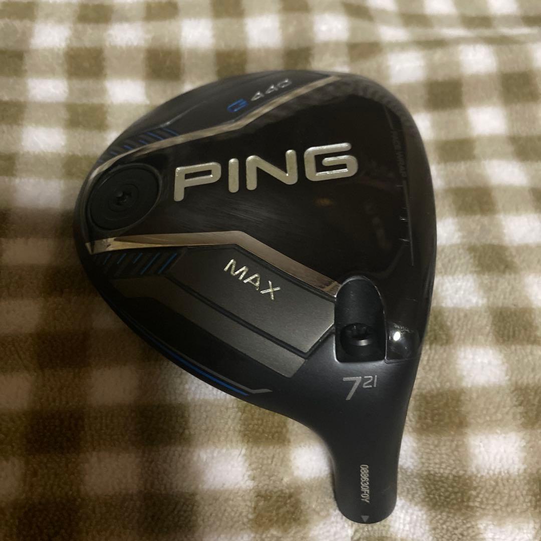 PING G440 MAX 7W フェアウェイウッド ヘッドカバー付き
