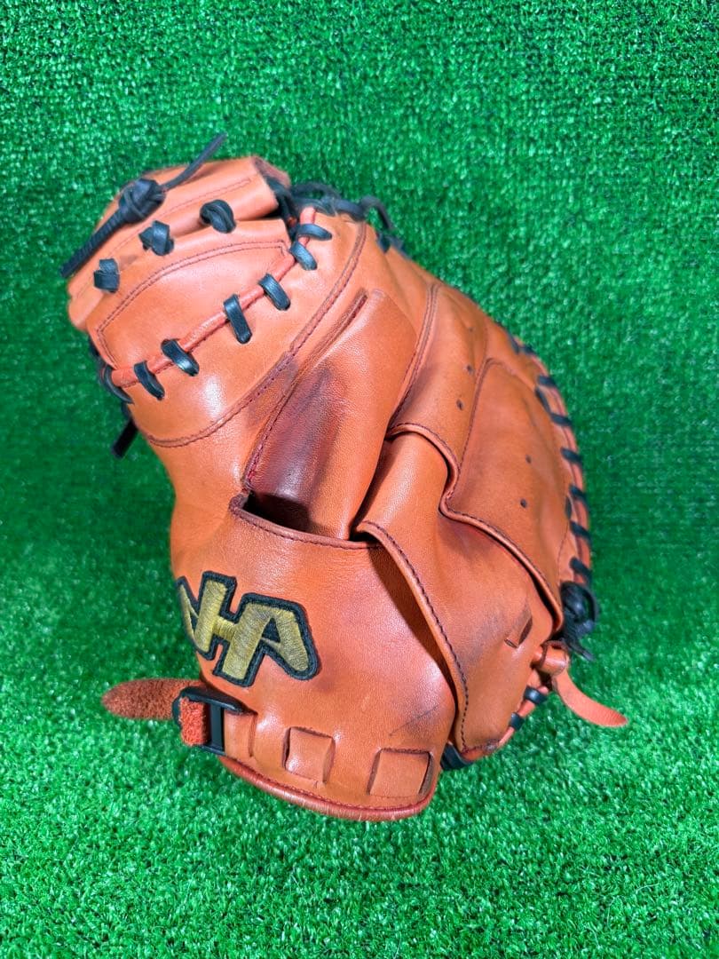 ハタケヤマ 軟式 キャッチャーミット　左投げ