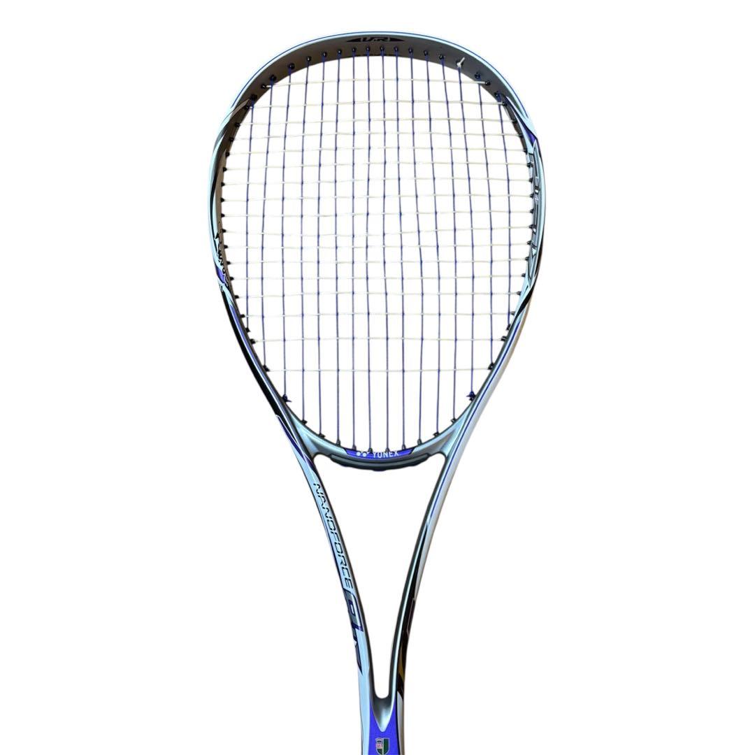 【廃盤・美品】 YONEX NANOFORCE 8V SL2 軟式テニスラケット