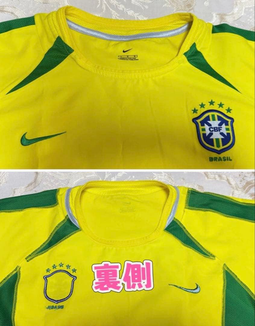 ⭐️新品同様⭐️Nike ブラジル代表　2002年日韓W杯　ユニフォーム　L