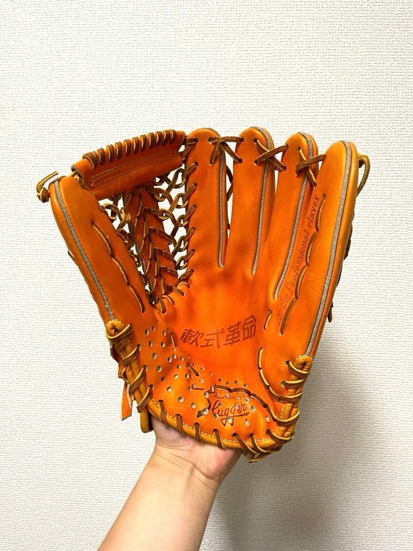 510 スラッガー 軟式革命 極美品 軟式 外野手用グローブ