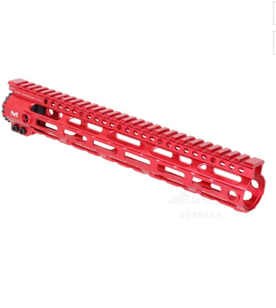 MIDWEST タイプ超軽量アルミ製 M-LOK ハンドガード 12inch