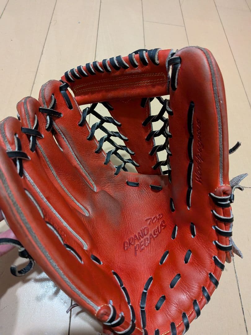ワールドペガサス硬式軟式兼用左外野用グローブ