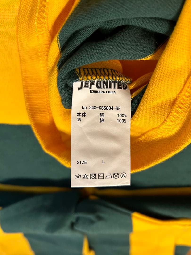 ジェフ千葉　JEF UNITEDラガーシャツ