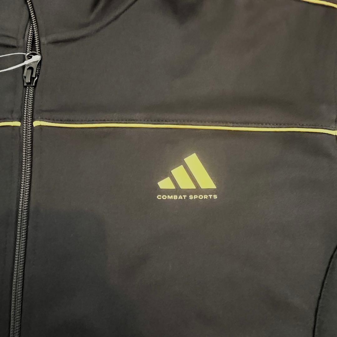 adidas ジャージ上下セット XL 黒×金 新品 COMBAT SPORTS
