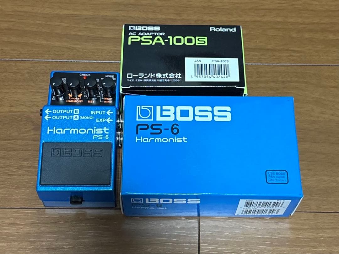 BOSS PS-6 ハーモニスト　純正アダプターセット