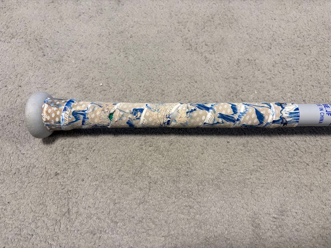 【美品】marucci ワニクラッシャー POWER 少年軟式バット 青ワニ