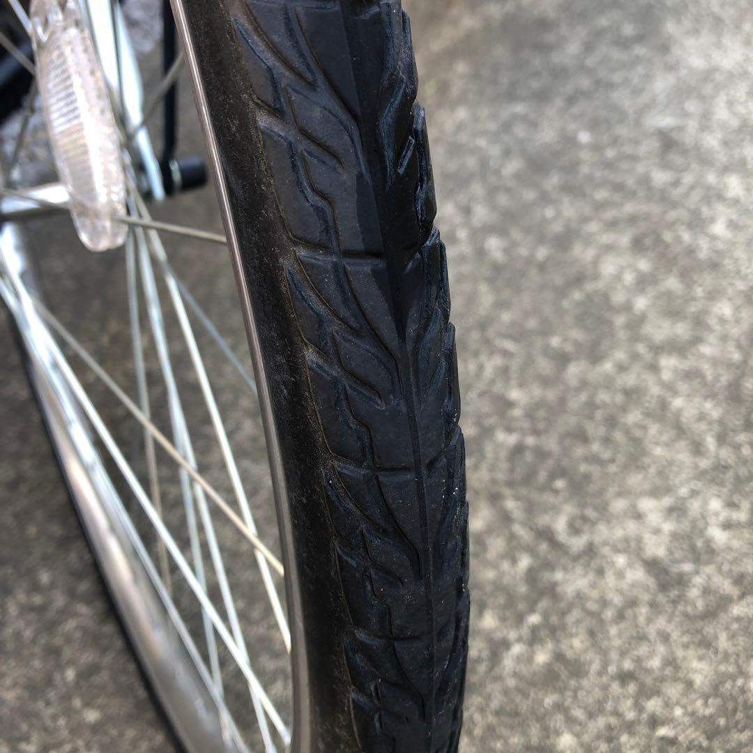 パンクしない自転車　状態良し　エアレスタイヤ　直接取引　八王子