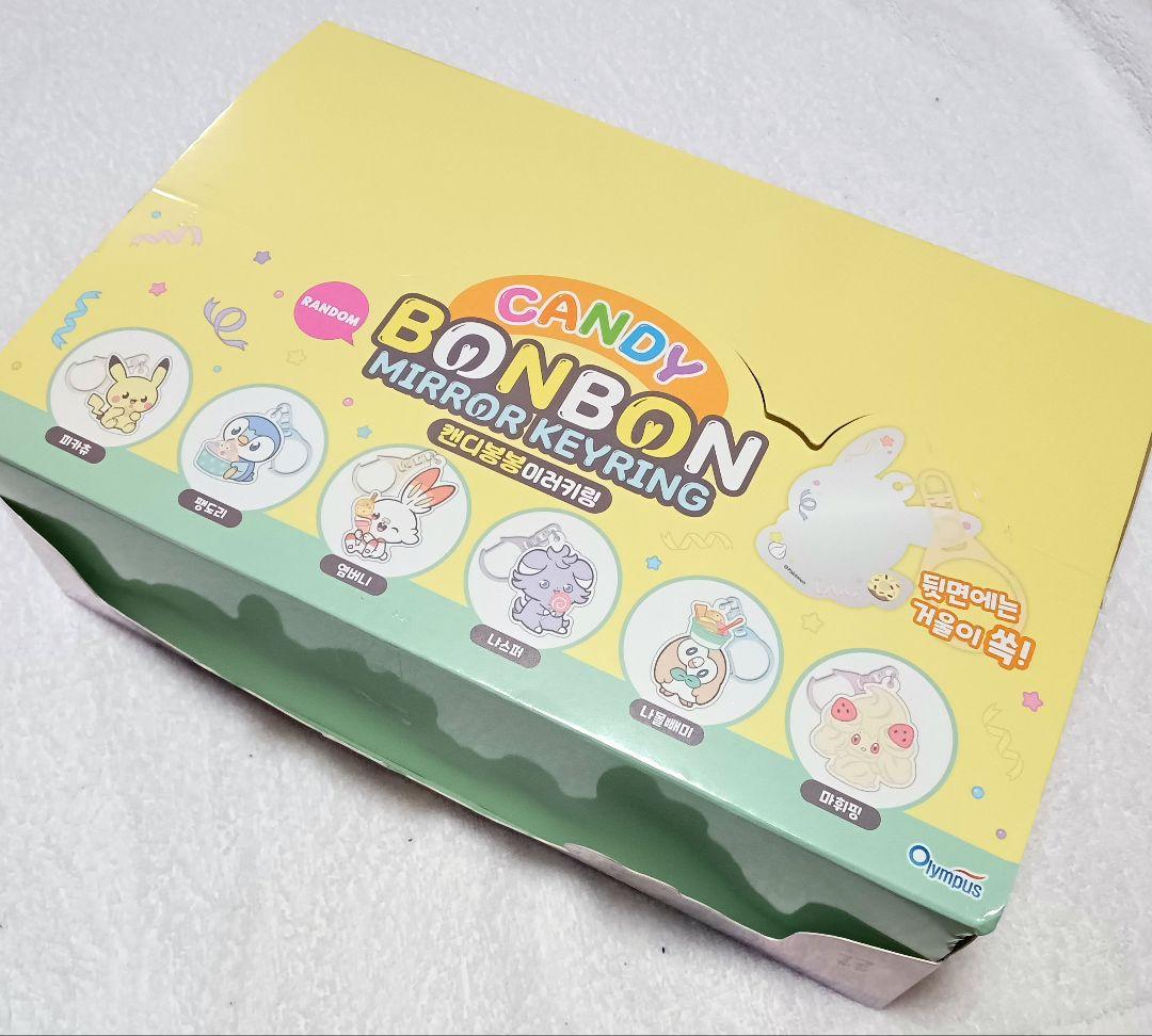 【未開封】ポケモン　ミラーキーリング 韓国限定 ランダム12個セット