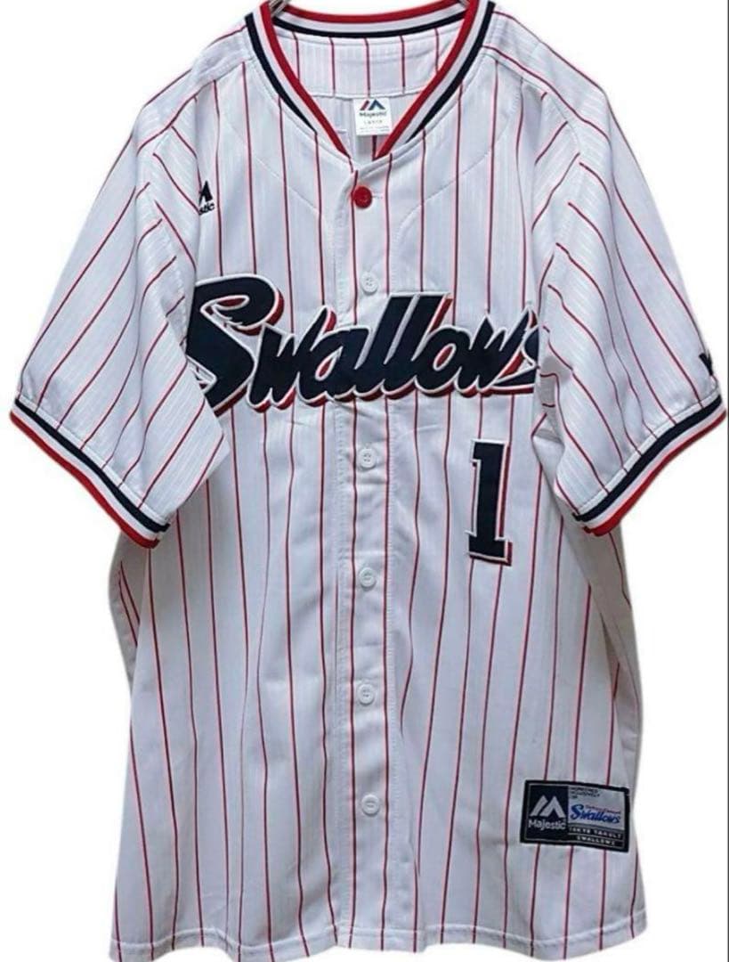 美品未着用　東京ヤクルトスワローズ　山田哲人　ユニフォームM