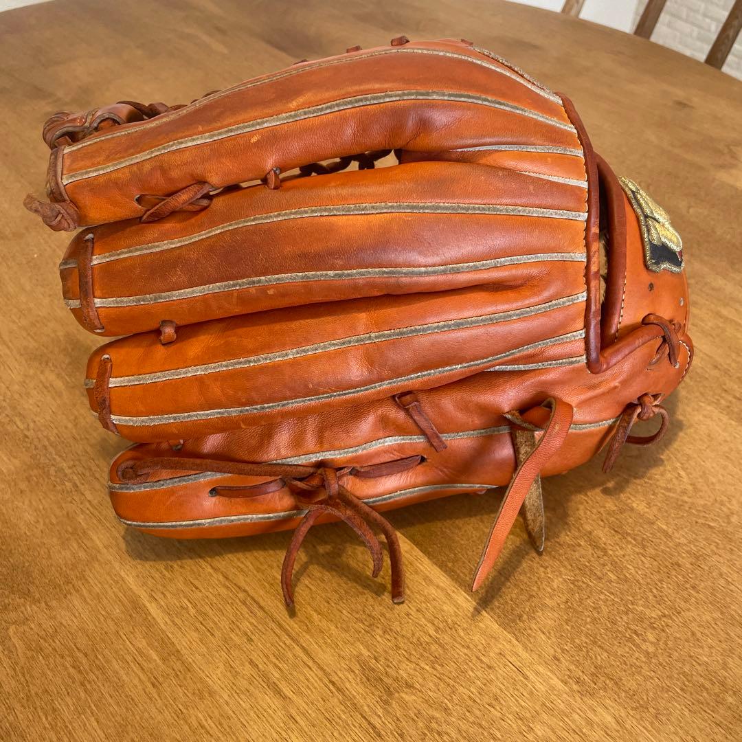 Wilson BASIC 軟式グローブ オレンジ 大人用