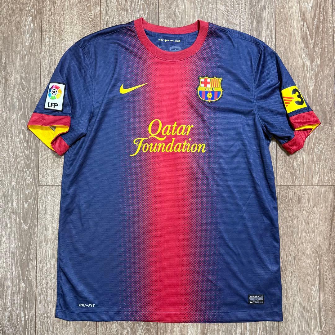 Nike 正規品 FCバルセロナ 12/13 PUYOL ホーム ユニフォーム