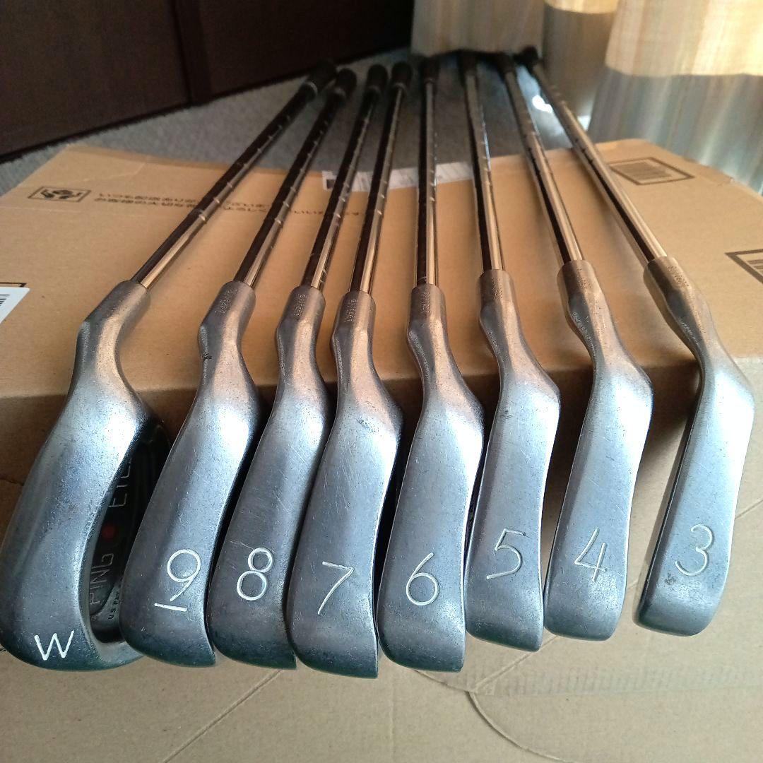 PING　EYE2+　赤ドット　#3〜Wアイアン8本セット