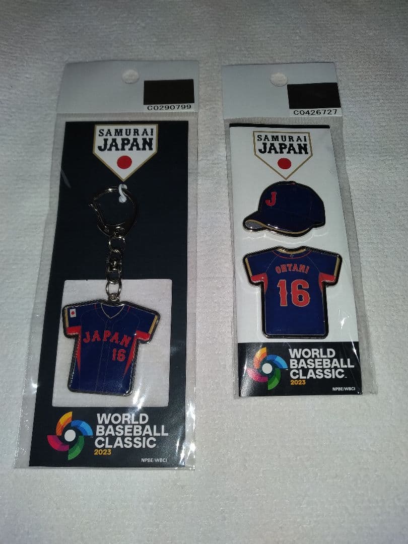 大谷翔平　 WBC 2023　キーホルダー　ピンバッジ　優勝記念アクキー