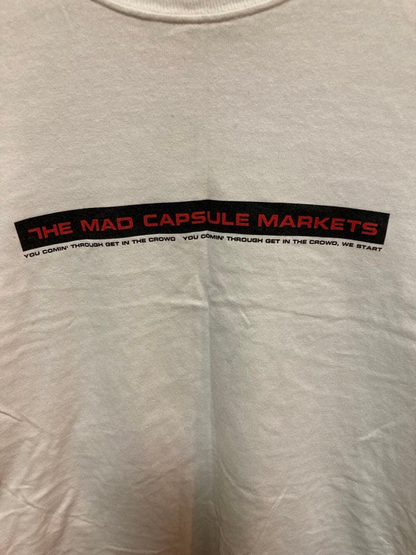 希少 美品 マッドカプセルマーケッツ Tシャツ 白M mad capsule