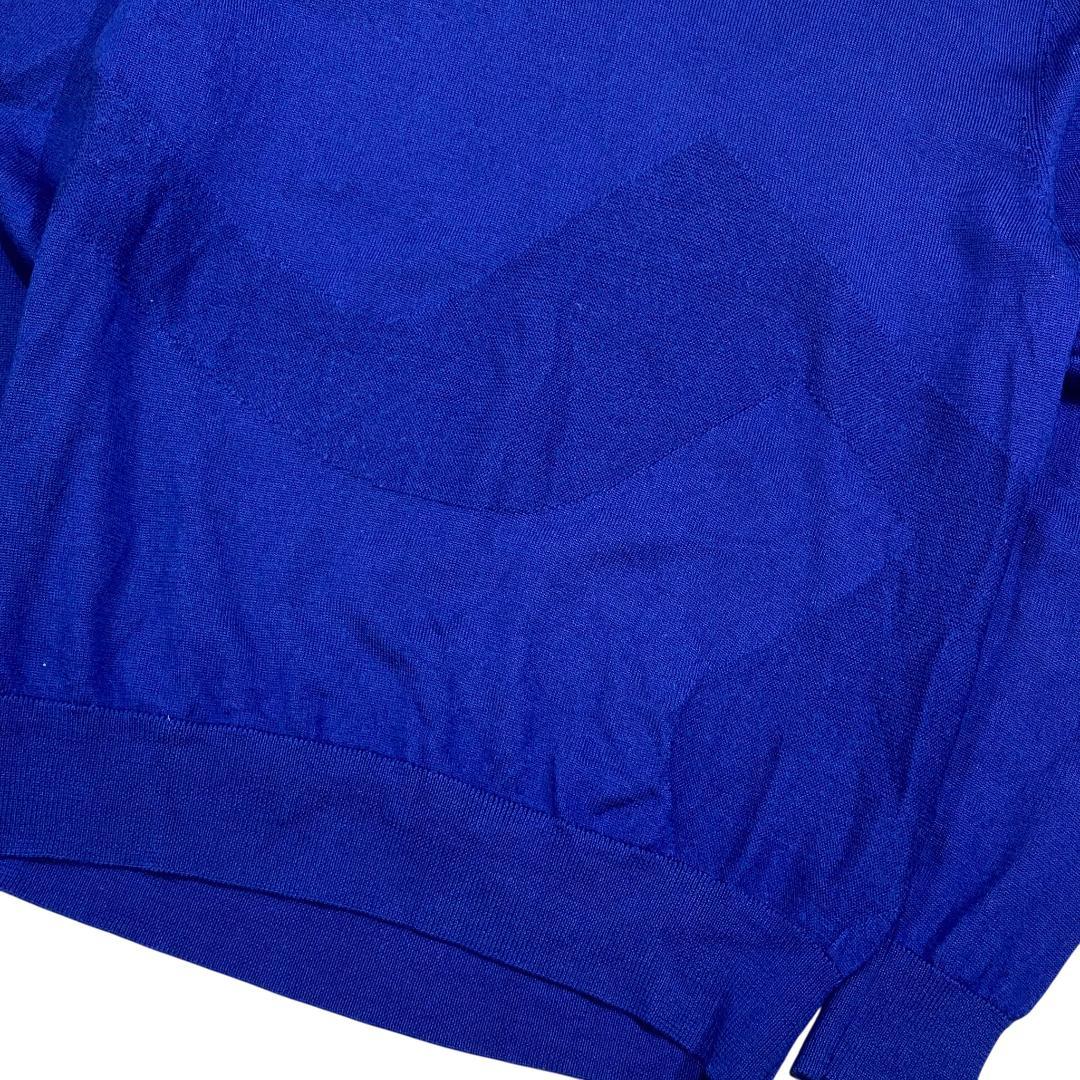 J.LINDEBERG ジェイリンドバーグ 長袖 ニット セーター L ブルー