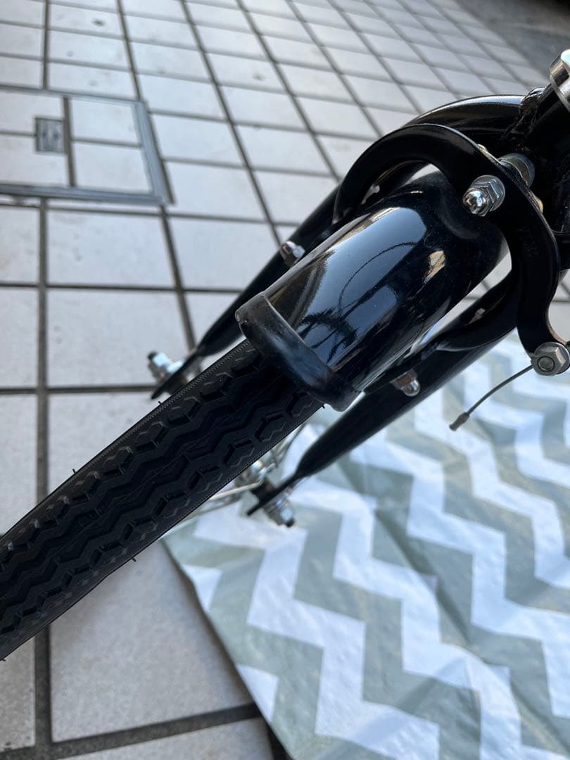 CAPTAIN STAG 折りたたみ自転車 ブラック