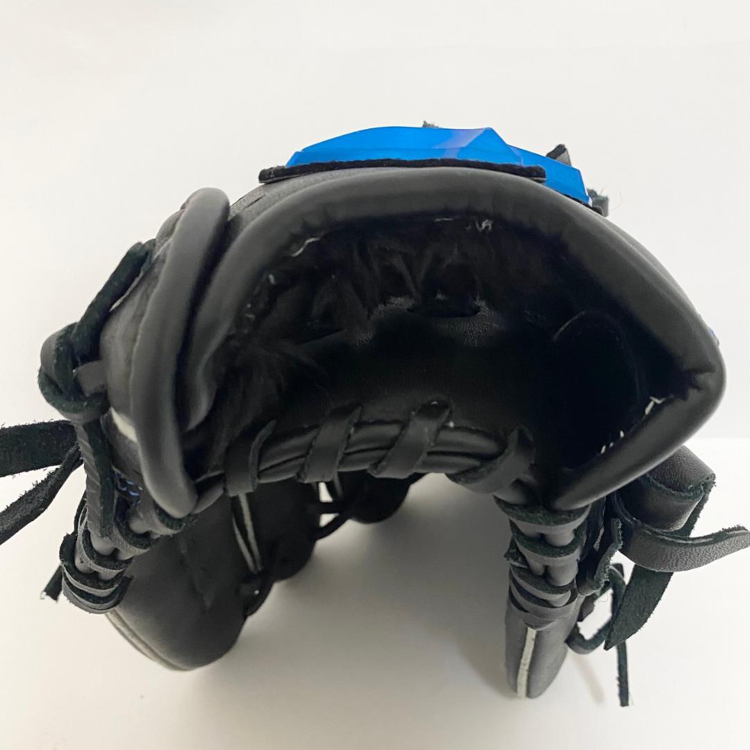中古　ミズノ　ウィルドライブ　グローブ　少年野球　SSサイズ　黒/青　軟式野球