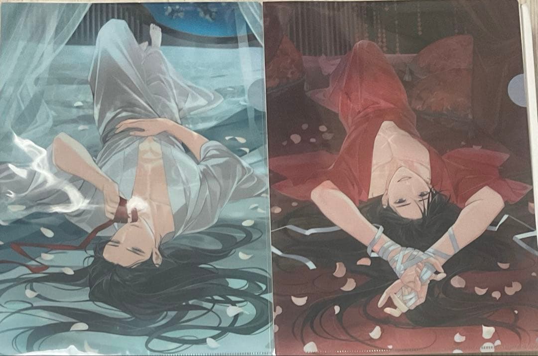 魔道祖師　プリンスホテル　特典　クリアファイルセット　魏無羨　藍忘機
