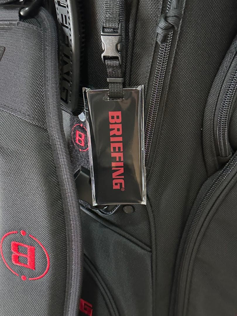 新品送料込 CR-4 #04ブラック黒 BRIEFING GOLFキャディバッグ