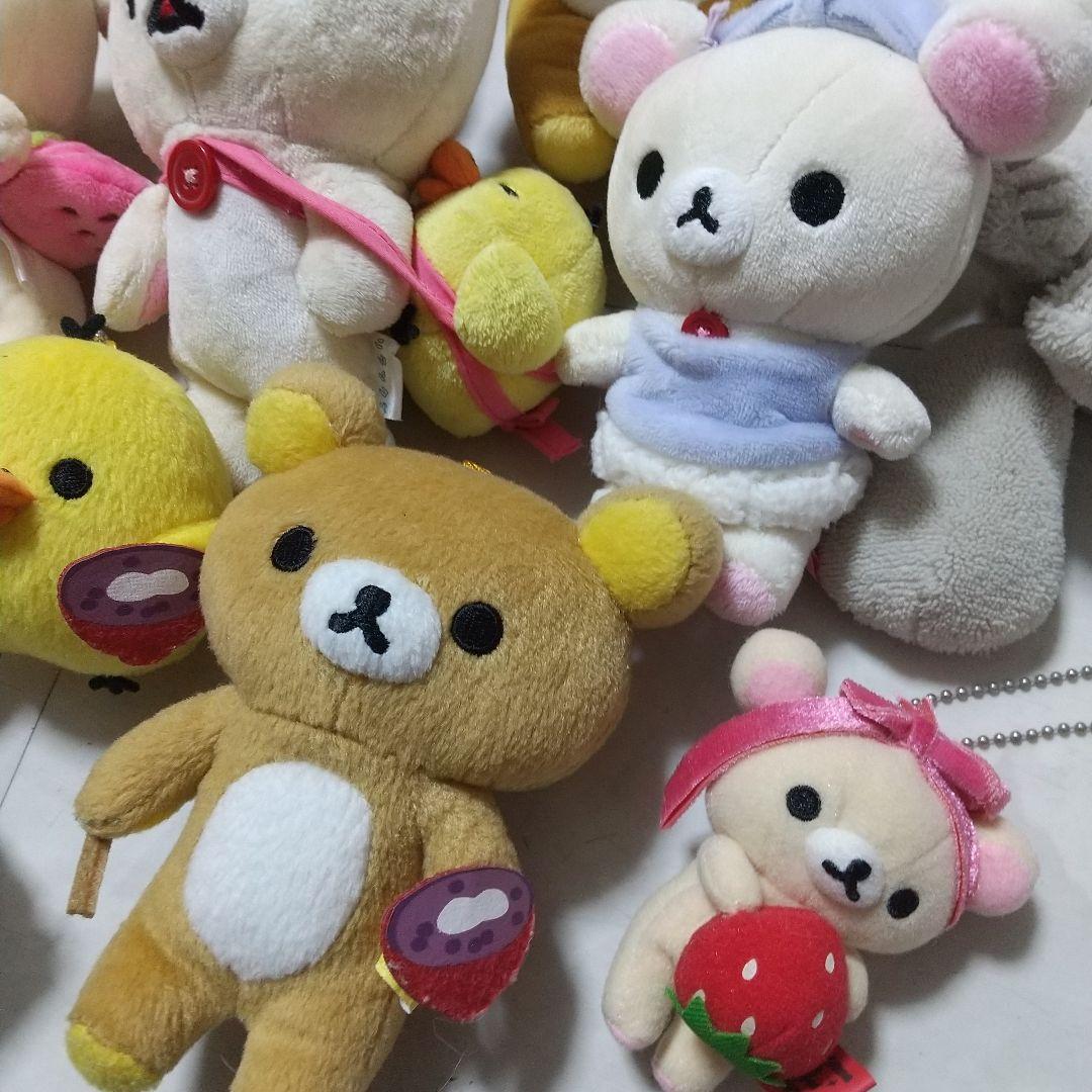 リラックマ　コリラックマ　キイロイトリ　ぬいぐるみ　セット