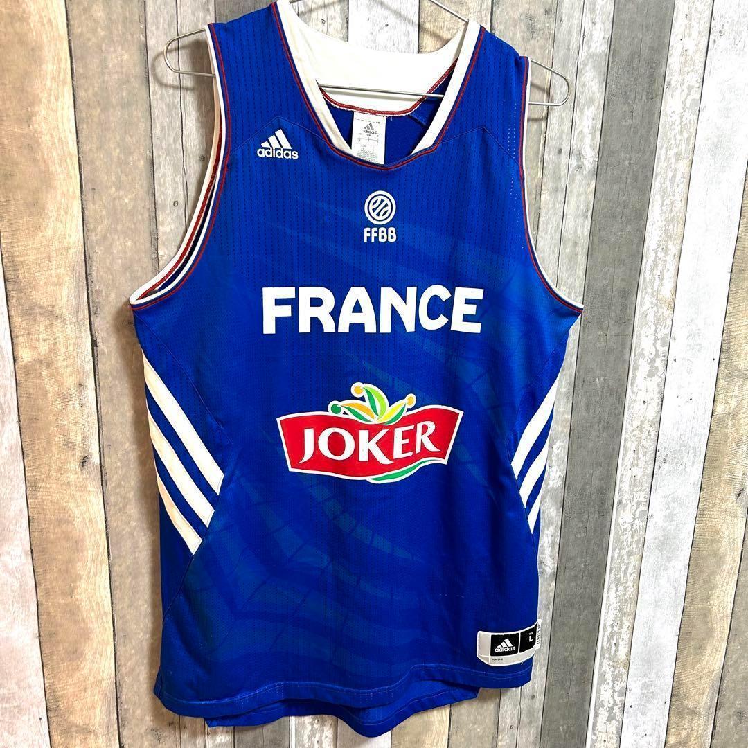 adidas FFBBバスケットボール バスケ フランス代表 ユニフォーム