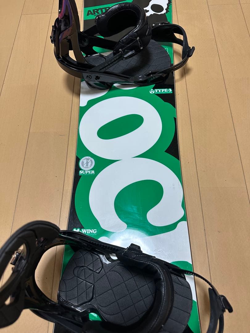 スノーボード November 154cm ビンディング SALOMON M