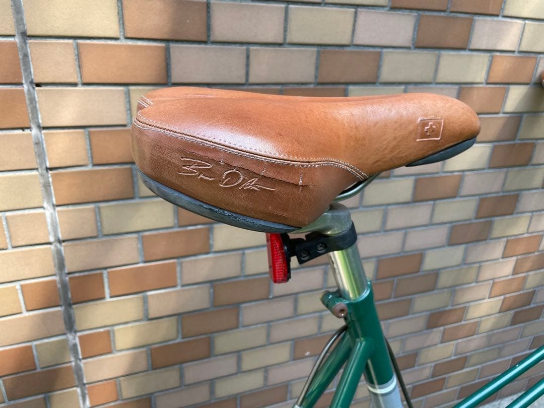 [引取限定]bruno mixte グリーン ミニベロ