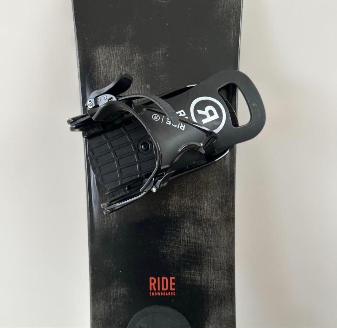 ※3月末まで値下げ中【美品】RIDE スノーボード 120 ビンディングセット