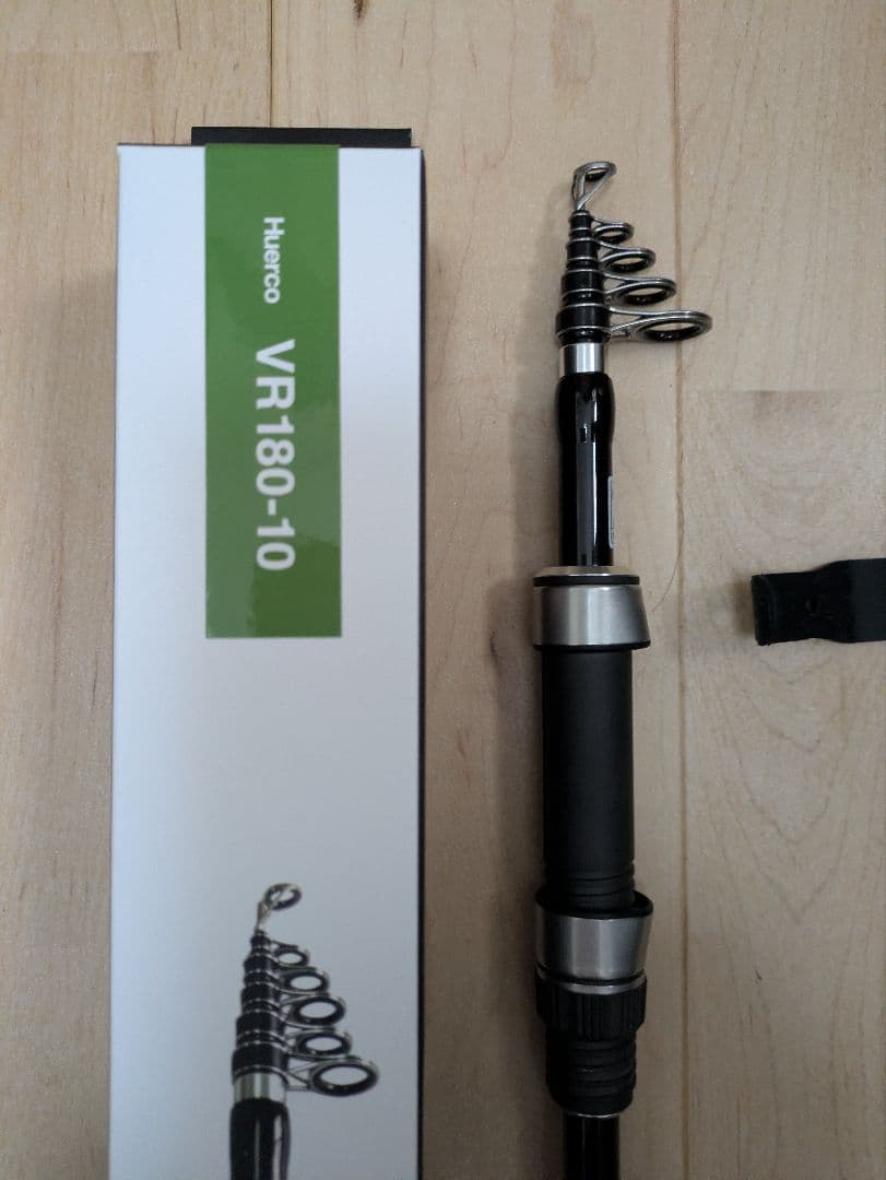 Huerco VR180-10 ルアーロッド ケース付き