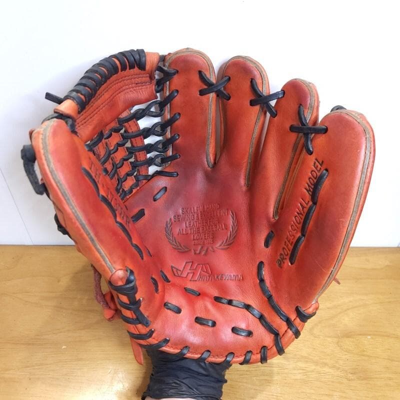ハタケヤマ TH-173WR 北米ステア 限定カラー 良品 内野用 軟式グローブ