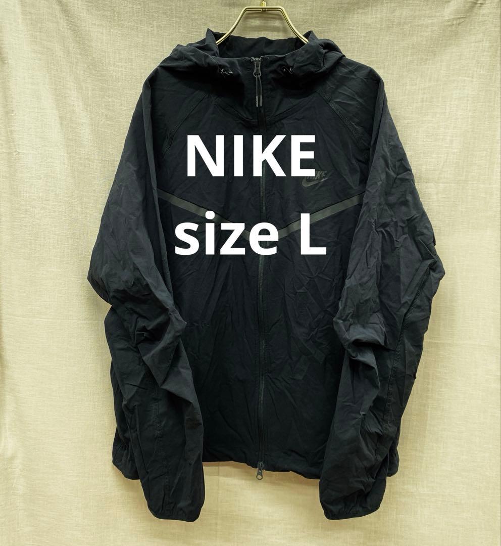i437♪ NIKE テックウィンドランナーウーブン フルジップジャケット　L
