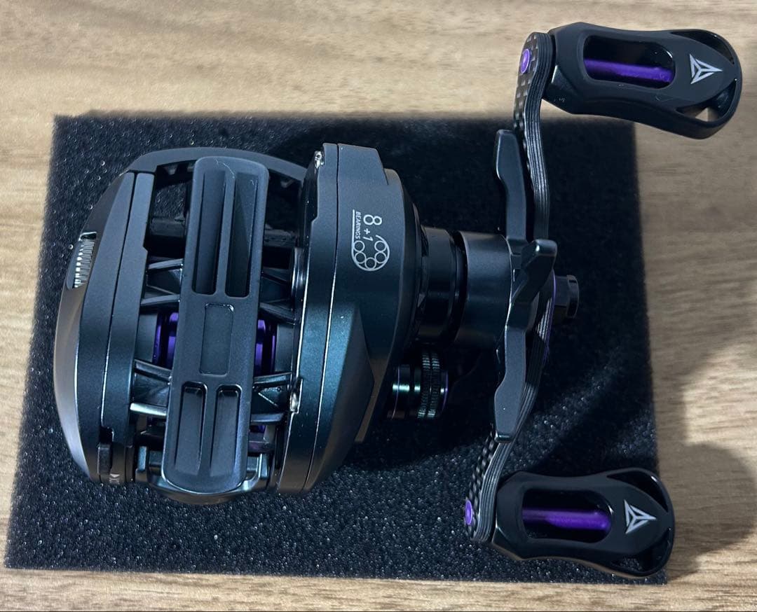 【8+1bb】Seasir ZERO119 BFS ベイトリール左巻Wスプール付