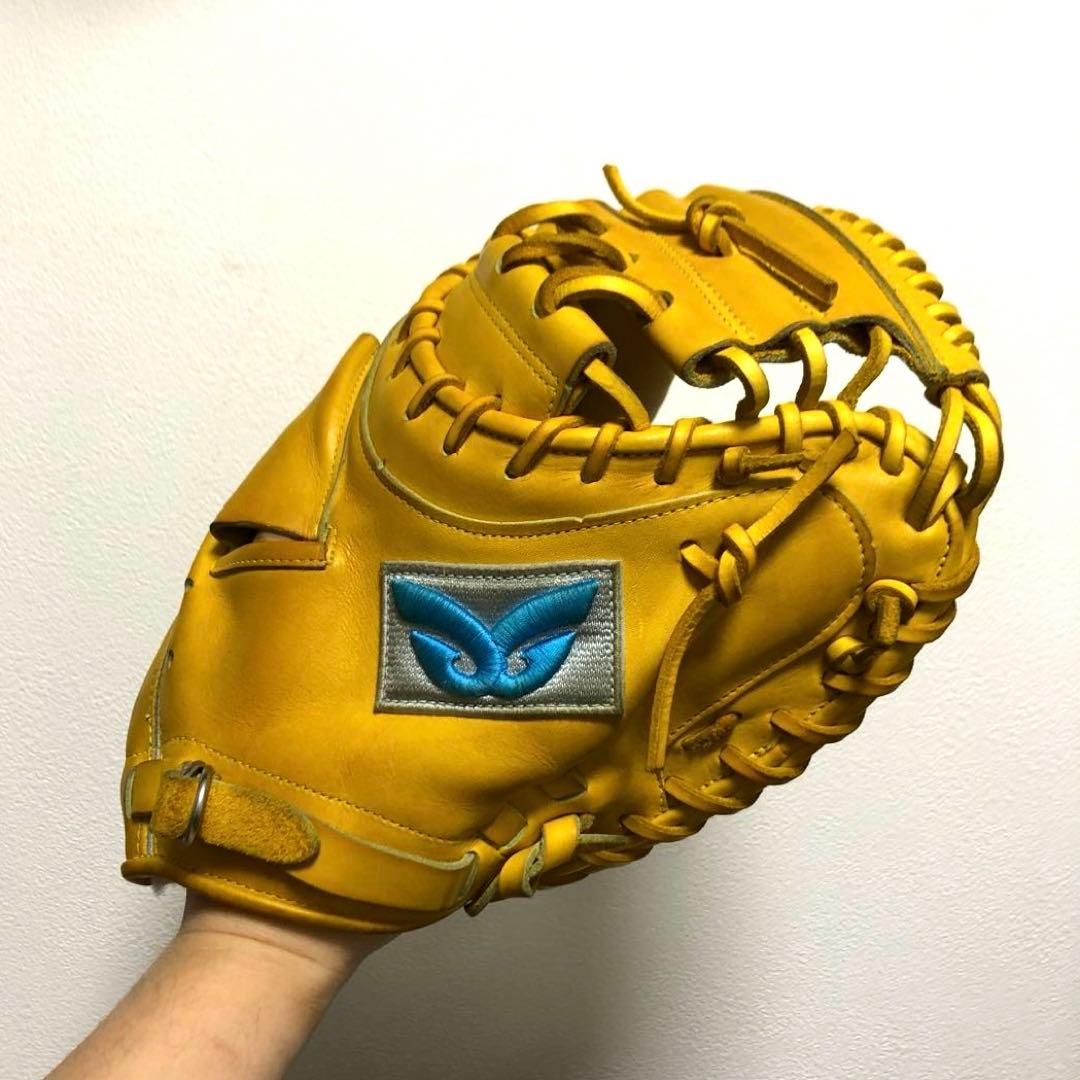 グロム オーダー 硬式 極美品 型抜群 硬式 キャッチャーミット