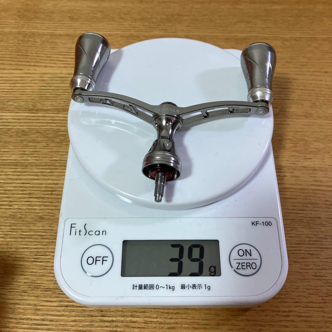 美品　シマノ用　ゴメクサス　ダブルハンドル　夢屋　チタン　リールスタンド