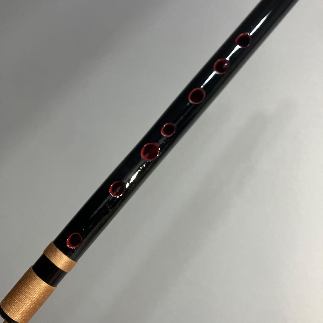 【篠笛八本調子 C管】 唄物　ドレミ調　天地糸巻 西洋音階 竹笛 M8-235
