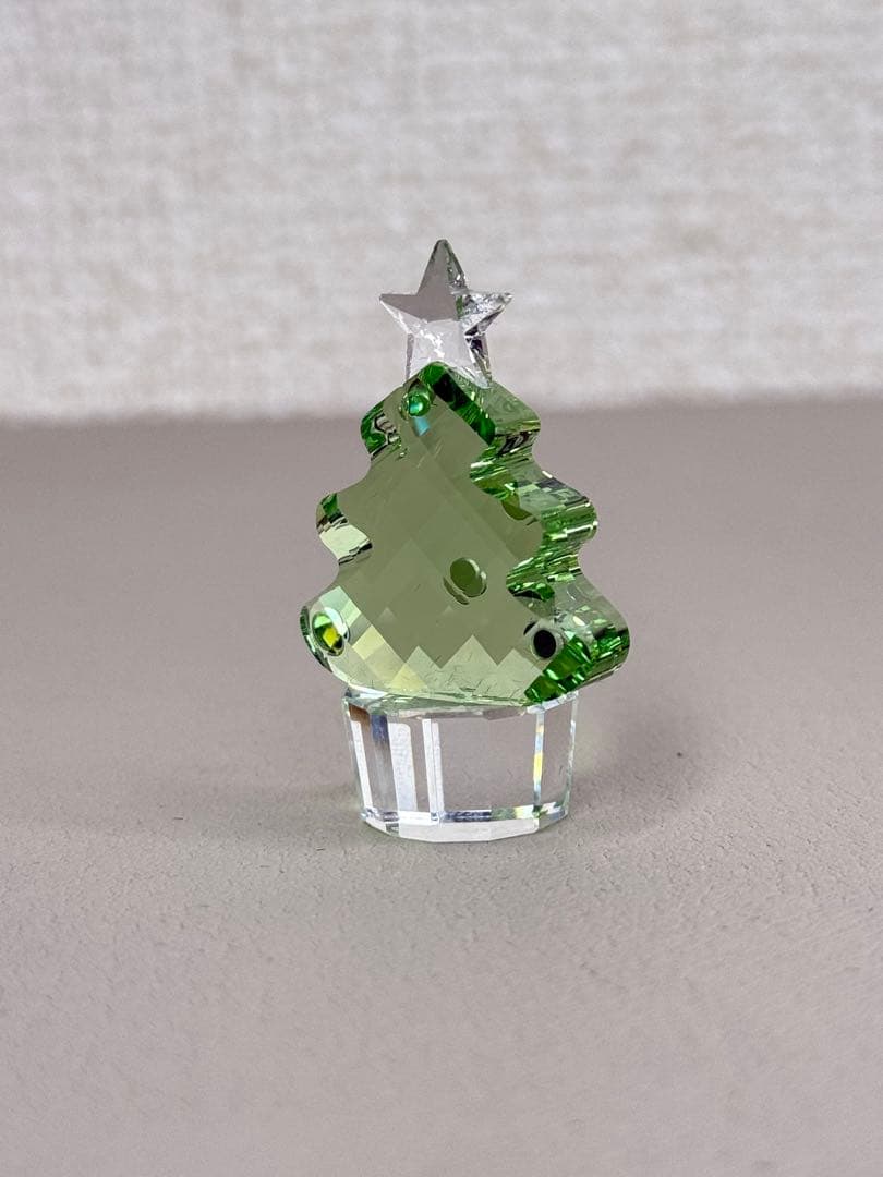 希少美品★ スワロフスキー　クリスマスツリー オブジェ　廃盤品 フェリックス