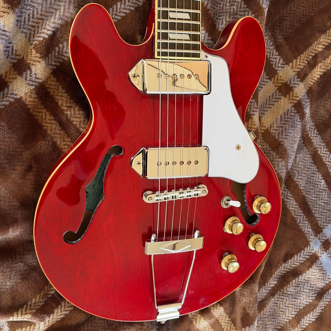 【中古】Epiphone Casino Coupe Cherry カジノ クーペ