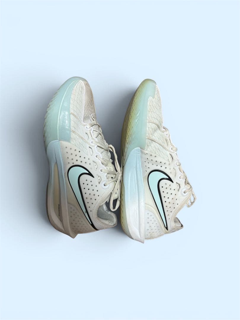 Nike GT Cut 3 ホワイト/ミント バスケットボールシューズ