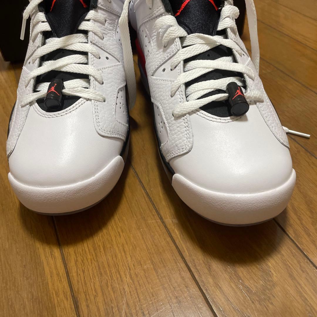 Jordan retro 6g ホワイト/ブラック/レッド
