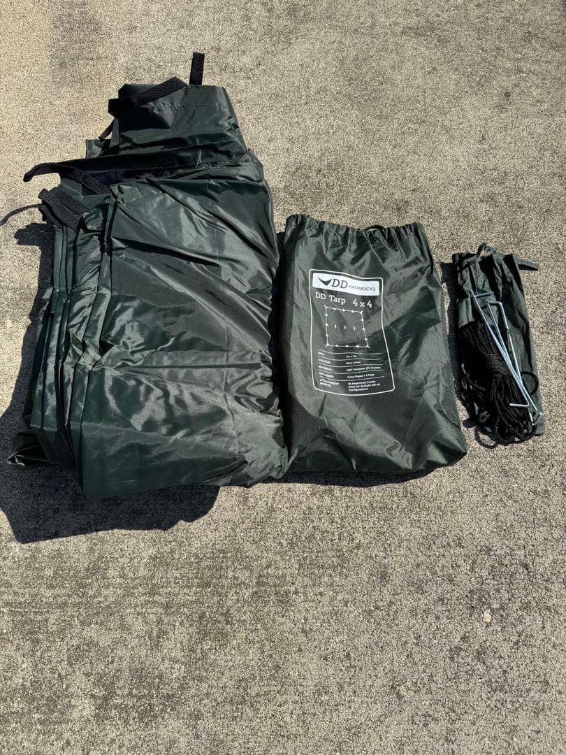 DD HAMMOCKS DD Tarp 4×4 DDタープ　オリーブグリーン