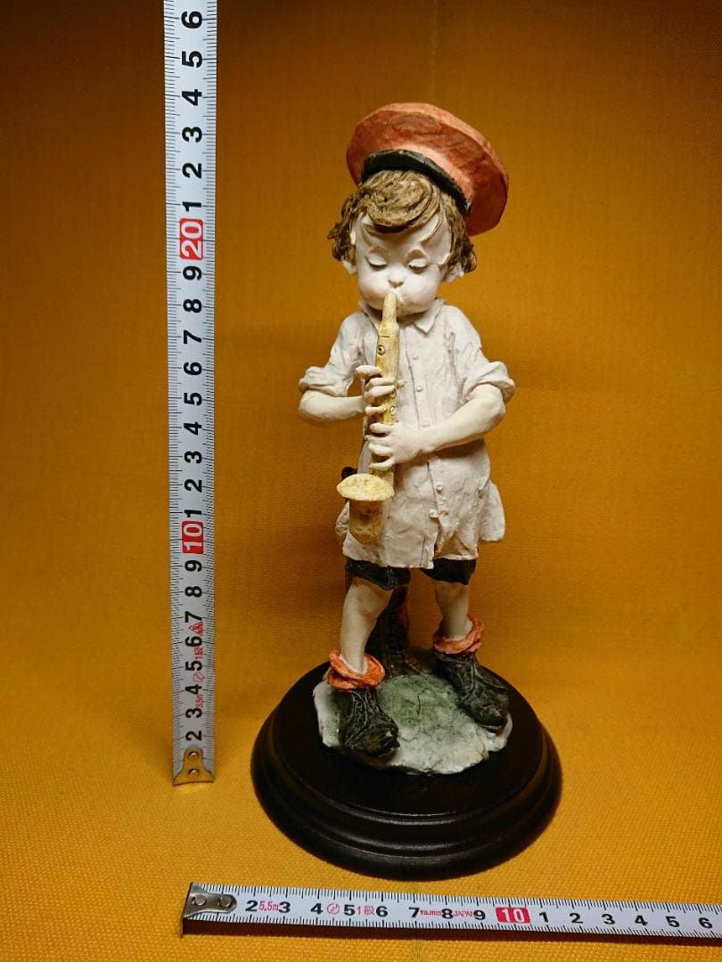 【美品】人形　陶器　イタリア　置物　インテリア　工芸品　美術品　A3317