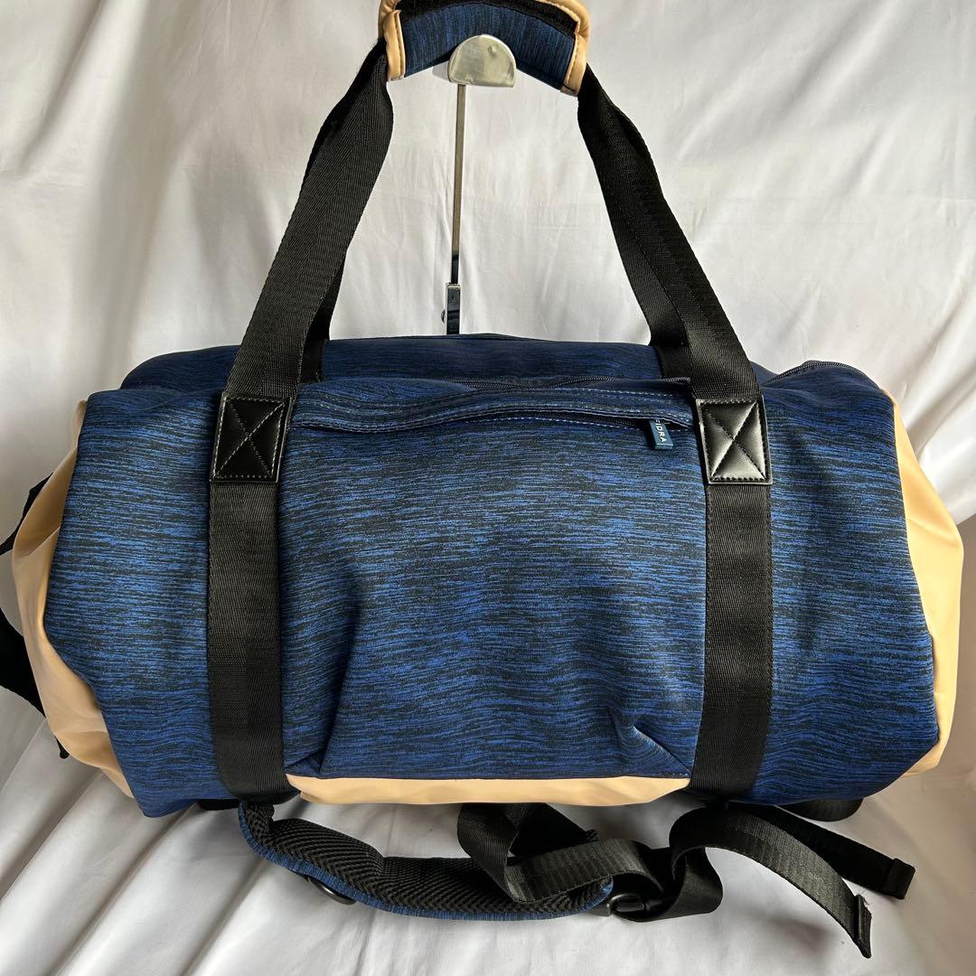 【美品】FIDRAフィドラ 2way ボストンバック リュック ゴルフ ネイビー