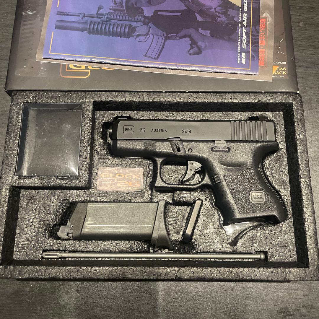 東京マルイGLOCK 26 ガスブローバックエアガン