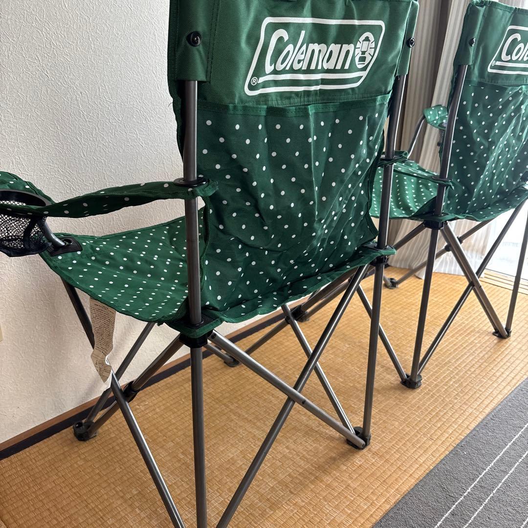 コールマン アウトドアチェア　2脚セット　Coleman