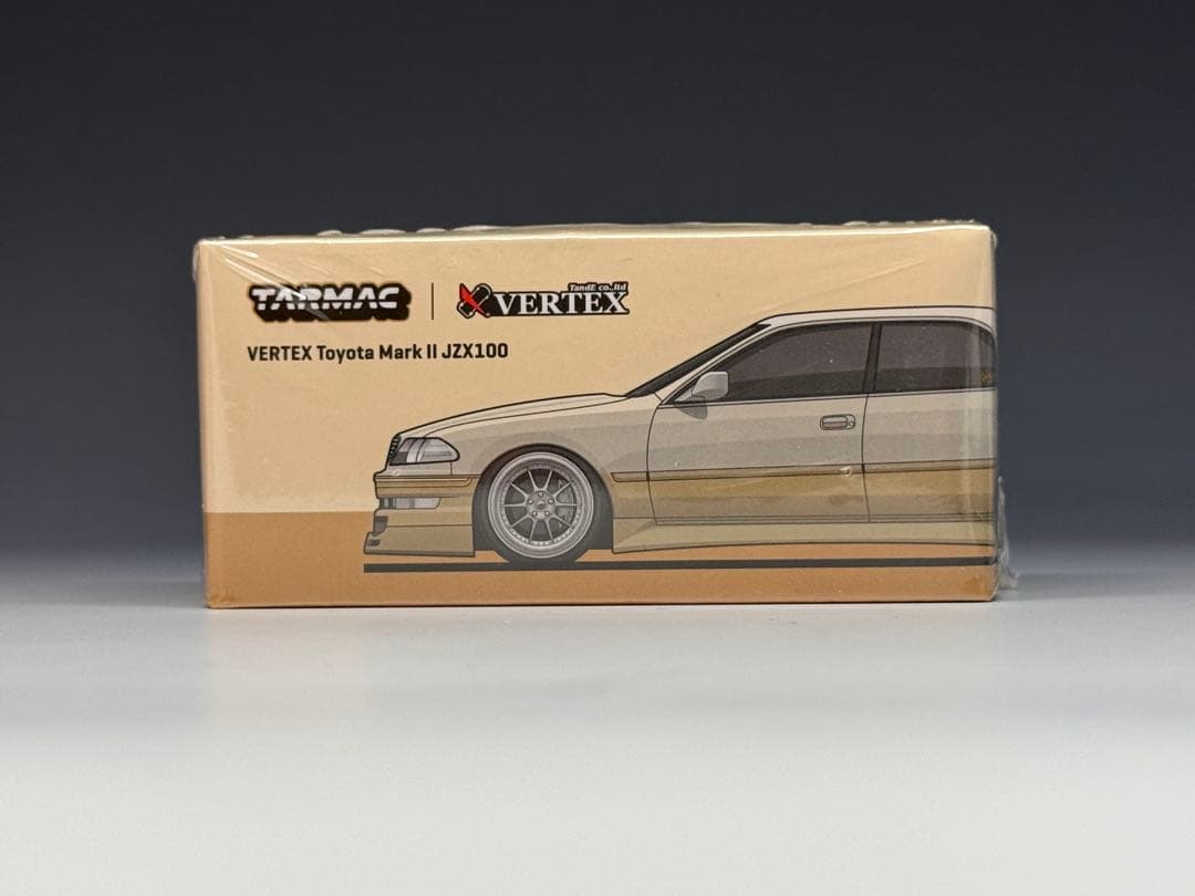 TW 1/64 ヴェルテックス トヨタ マークⅡ JZX100 ホワイト M