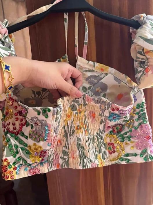お得 美品 パーティー ダンス衣装 旅行 スカートセットM コスチューム
