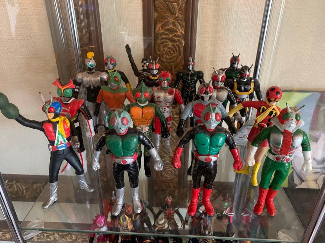 仮面ライダー ソフビセット まとめて56体